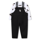 Overalls and t-shirt set KARL LAGERFELD KIDS 
                    BOY