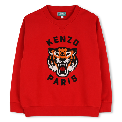 Unbrushed fleece sweatshirt KENZO KIDS BOY