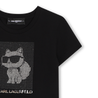 Short sleeve t-shirt KARL LAGERFELD KIDS 
                    GIRL