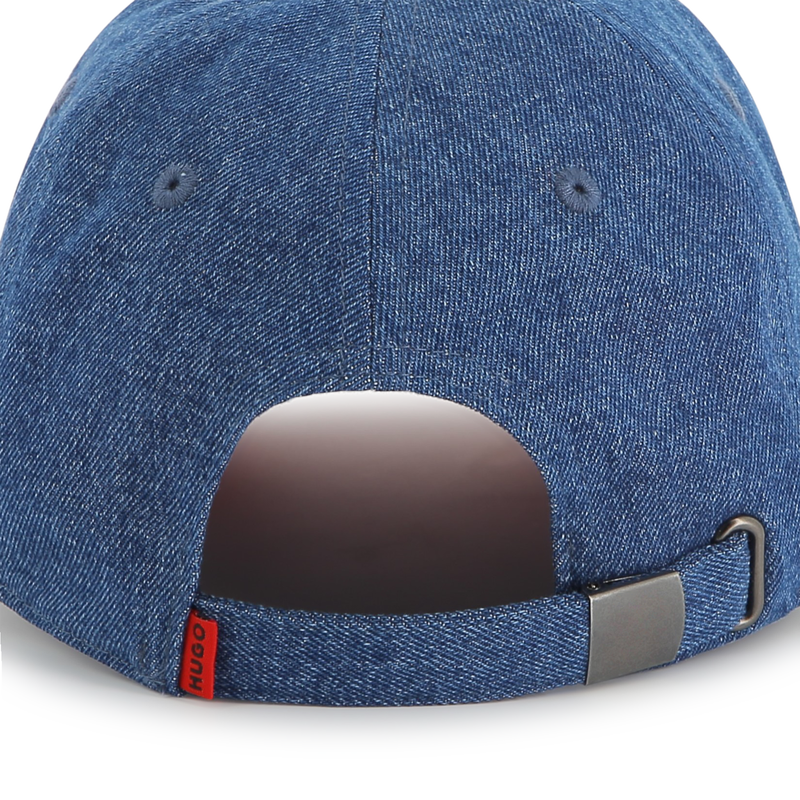 Cotton denim baseball cap HUGO 
                        BOY