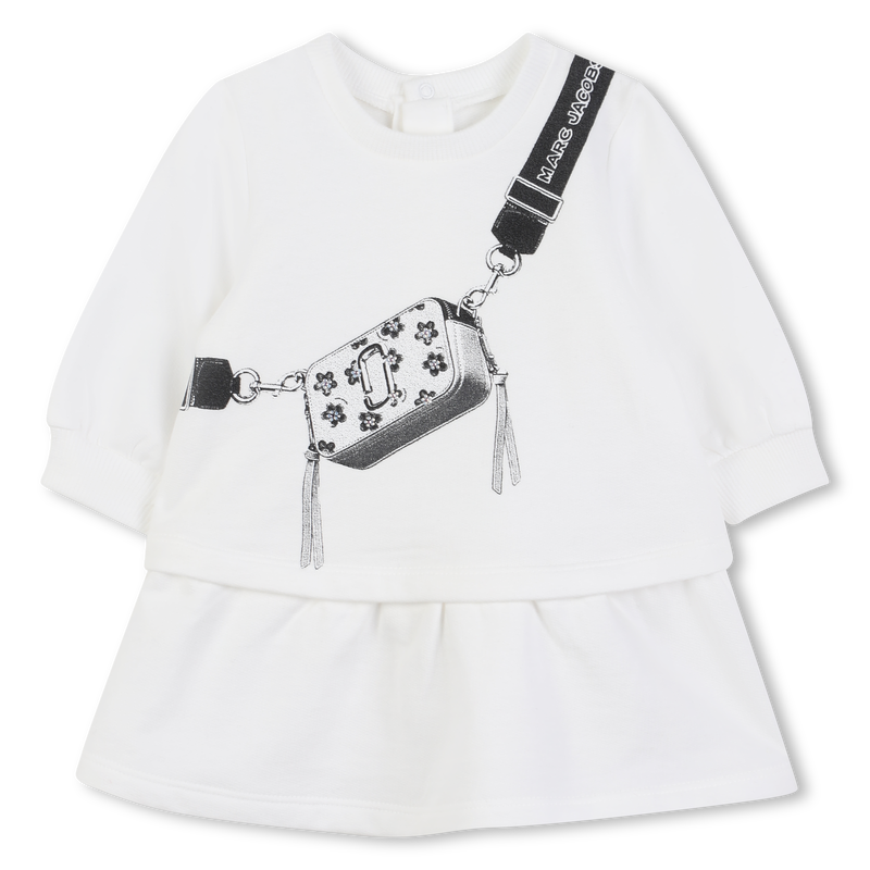 Cotton fleece dress MARC JACOBS 
                        UNISEX