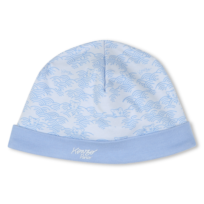 Cotton pyjamas, bib and hat KENZO KIDS 
                        BOY