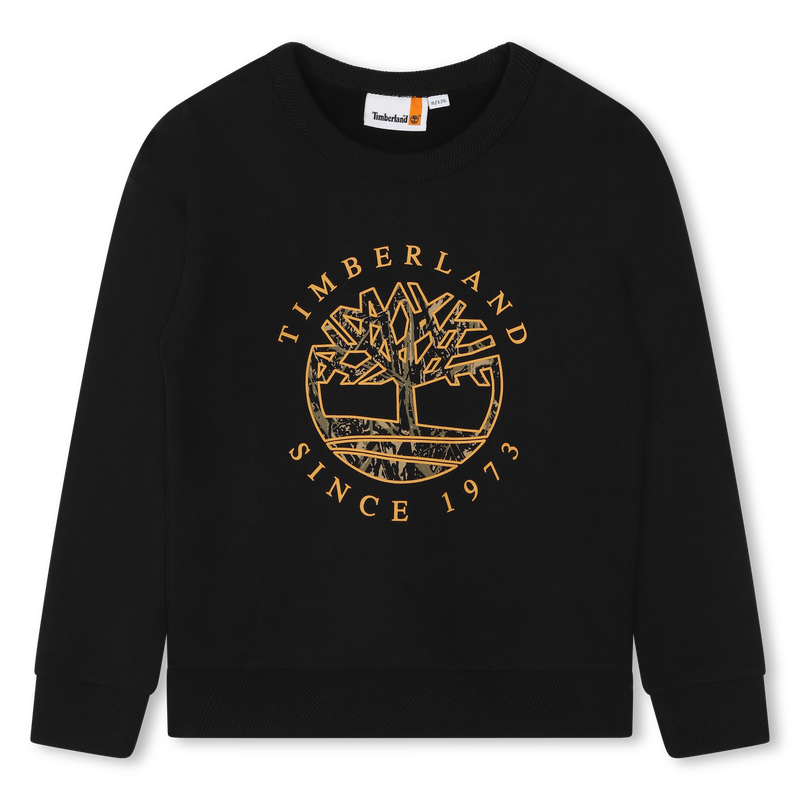 Brushed fleece sweatshirt TIMBERLAND 
                        BOY