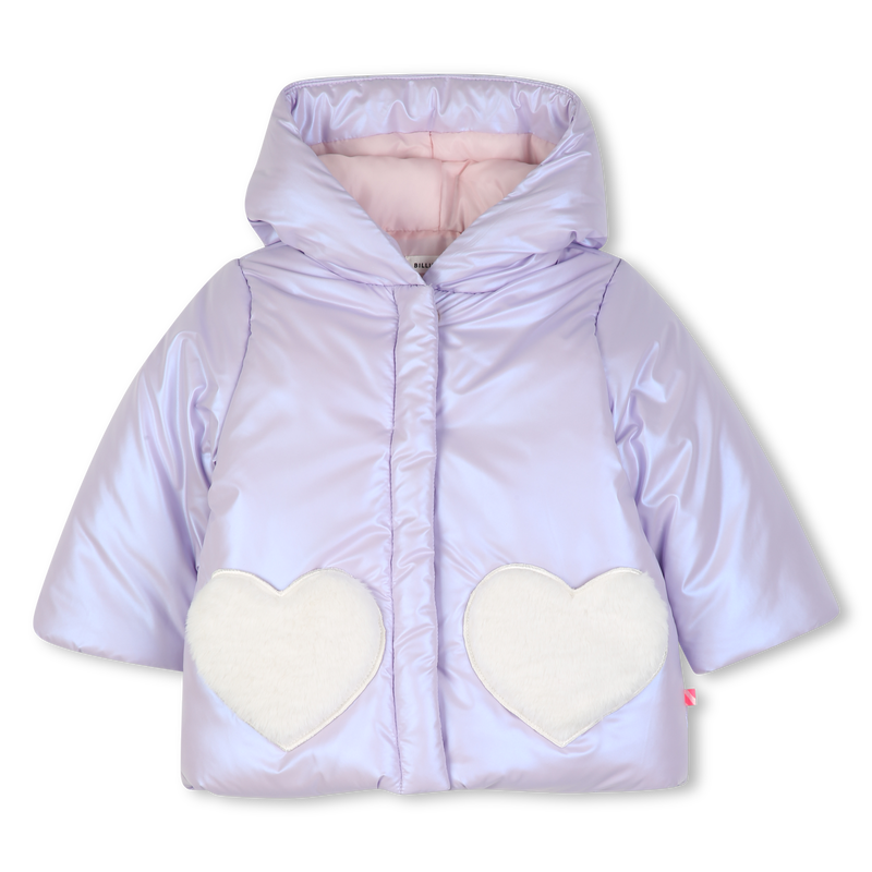 Hooded down jacket BILLIEBLUSH 
                        GIRL
