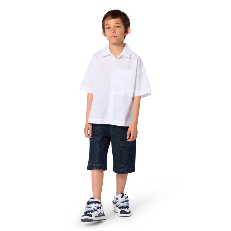 SHORT SLEEVE SHIRT LANVIN 
                        BOY