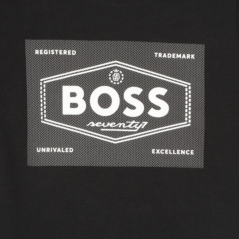 Cotton T-shirt with print BOSS 
                        BOY