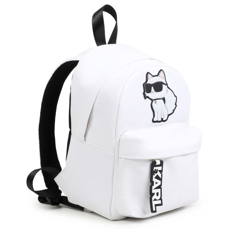 Small rucksack with badge KARL LAGERFELD KIDS 
                        GIRL