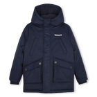Hooded parka, NAVY, hi-res