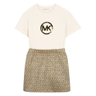 Short-sleeve dress MICHAEL KORS 
                    GIRL