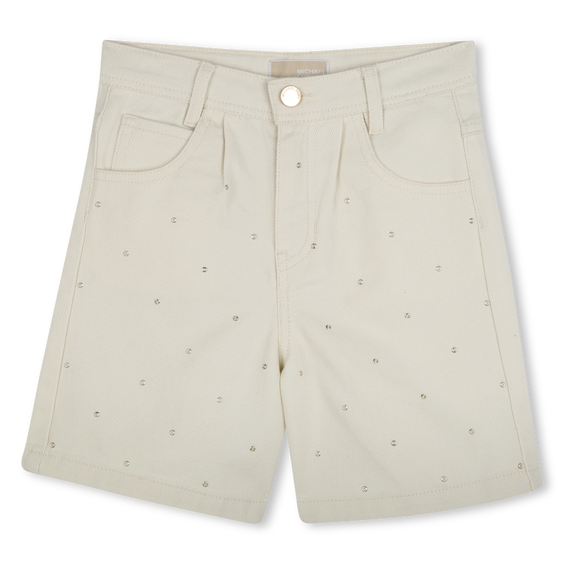 Shorts with adjustable waist MICHAEL KORS 
                        GIRL