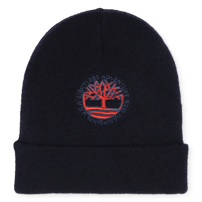 Embroidered knitted hat TIMBERLAND 
                        BOY