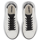 Leather lace-up trainers DKNY 
                    UNISEX