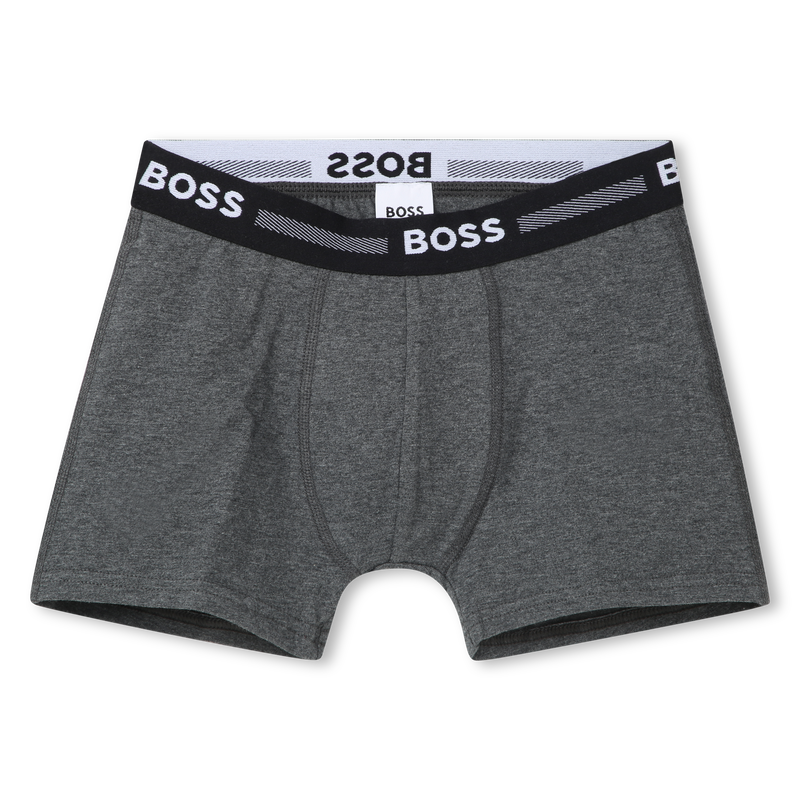 Set of 2 cotton boxer shorts BOSS 
                        BOY
