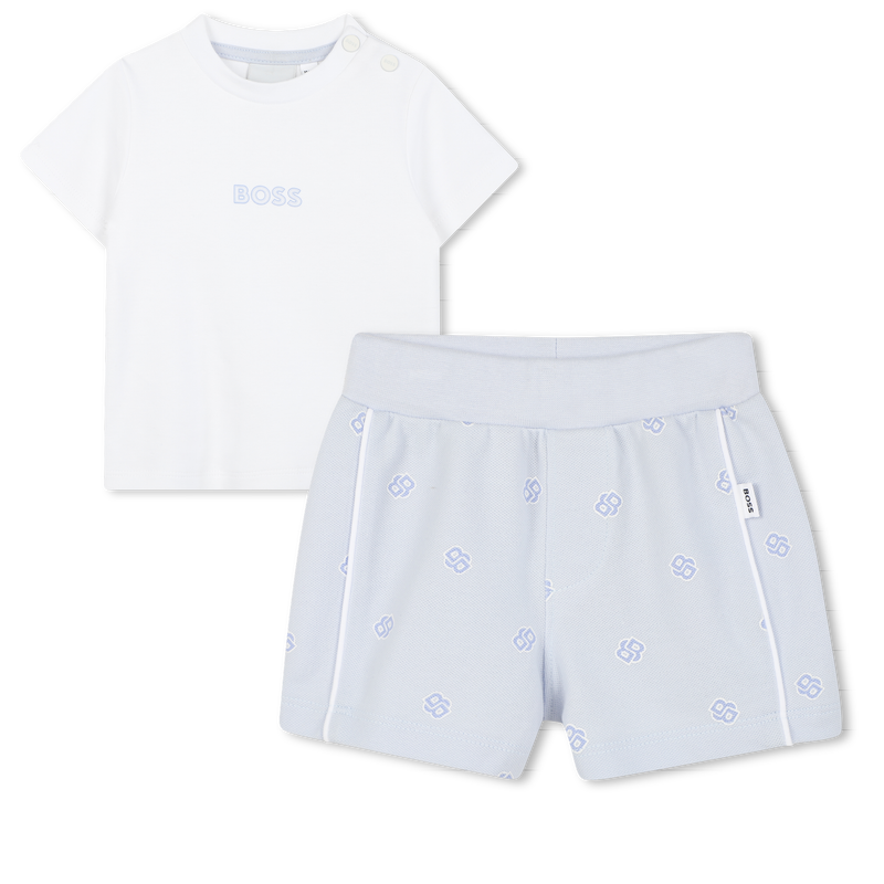 T-shirt and shorts set BOSS 
                        BOY