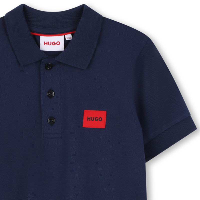 SHORT-SLEEVED POLO SHIRT HUGO 
                        BOY