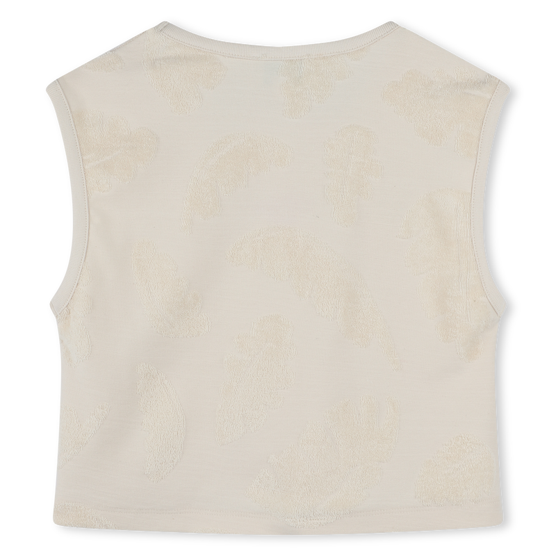 Terry cloth vest top &amp; shorts KENZO KIDS 
                        GIRL