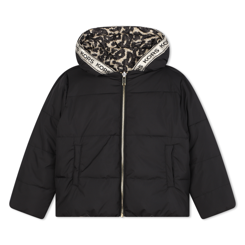 Reversible puffer jacket MICHAEL KORS 
                        GIRL
