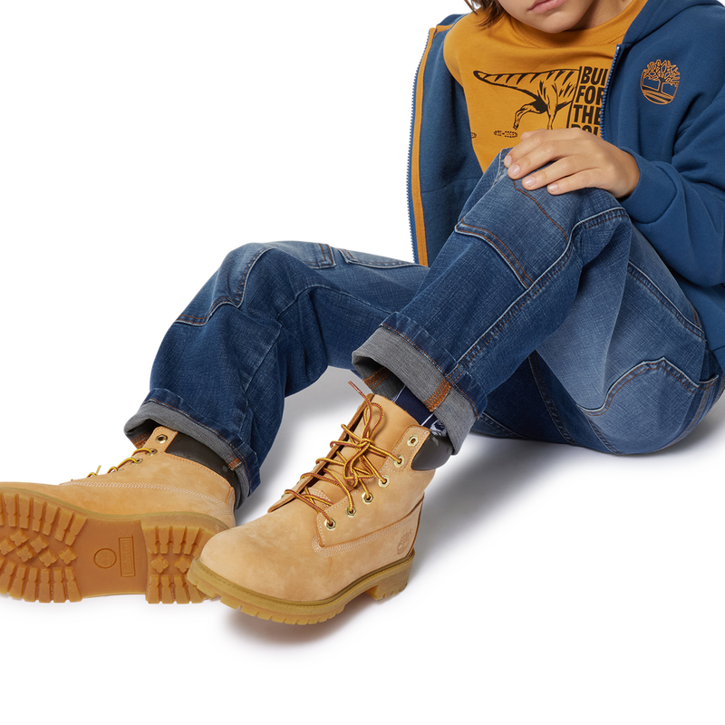 Hooded fleece cardigan TIMBERLAND 
                        BOY