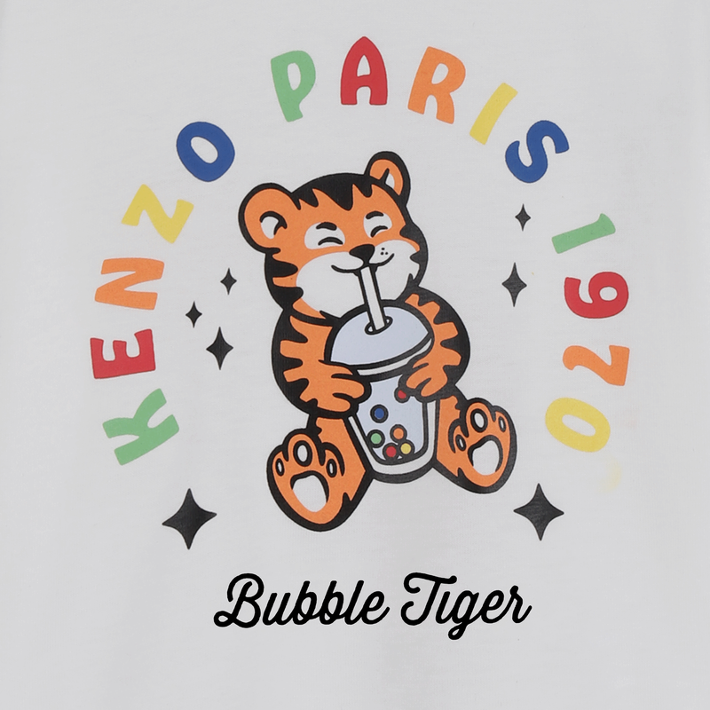 T-SHIRT AND SHORTS SET KENZO KIDS 
                        BOY