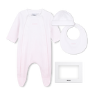 Pyjama set, hat, and bib BOSS 
                    GIRL