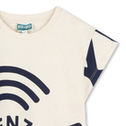Printed fleece T-shirt KENZO KIDS 
                    GIRL