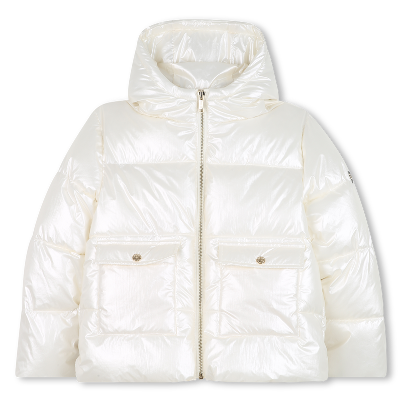 Hooded down jacket MICHAEL KORS 
                        GIRL