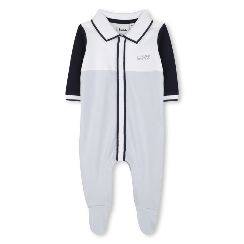 Tricolour polo-neck pyjamas BOSS 
                        BOY