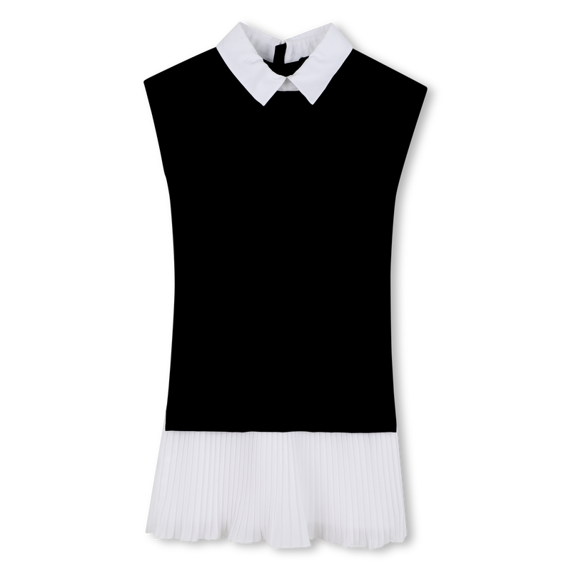SHORT SLEEVE DRESS KARL LAGERFELD KIDS 
                        GIRL