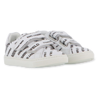 Leather hook-and-loop trainers KARL LAGERFELD KIDS 
                    UNISEX