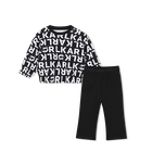 Sweatshirt and pants set KARL LAGERFELD KIDS 
                    GIRL