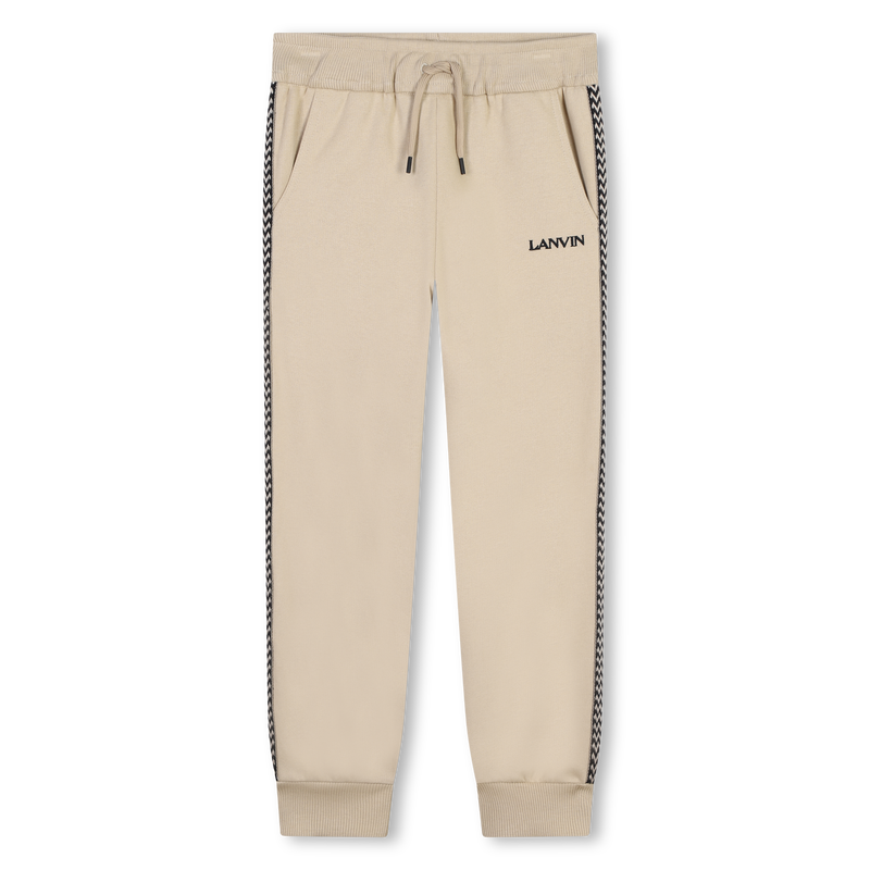 Jogging trousers with trim LANVIN 
                        BOY