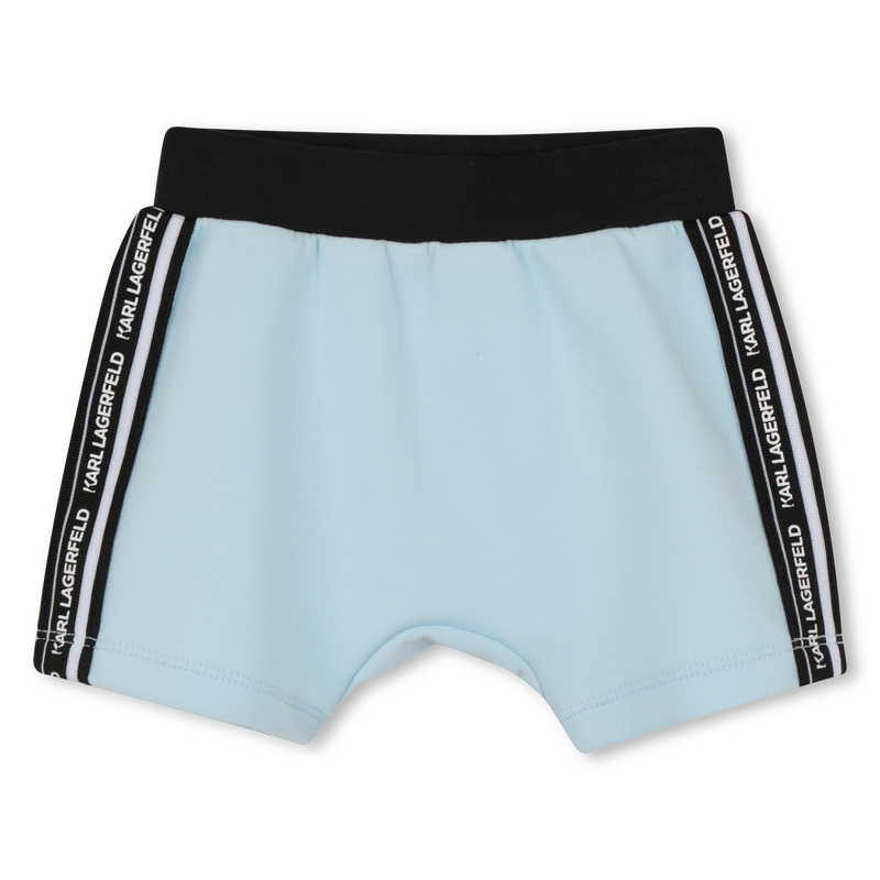 T-SHIRT AND SHORTS SET KARL LAGERFELD KIDS 
                        BOY