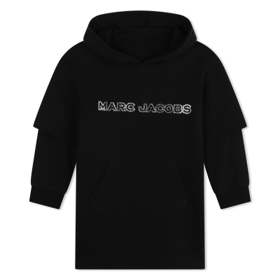 2-in-1 fleece dress MARC JACOBS GIRL