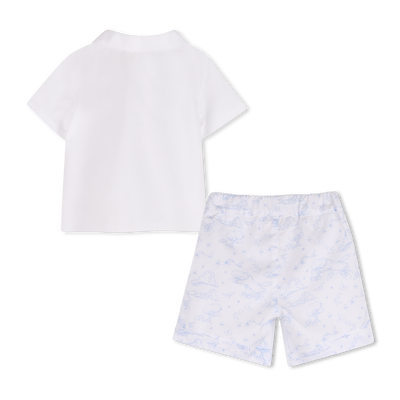 SHIRT AND SHORTS SET GIVENCHY UNISEX