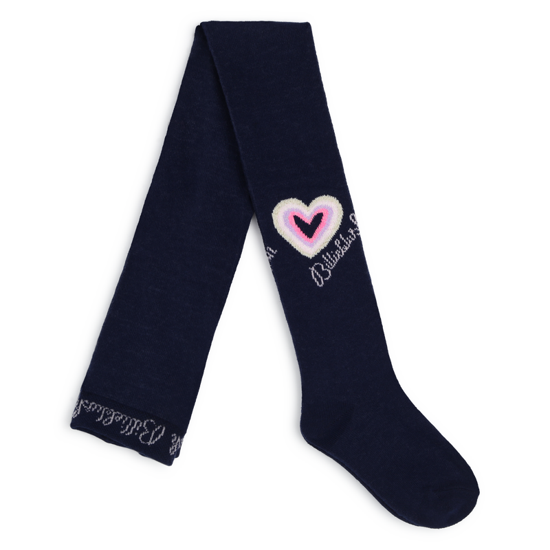 Tights with metallic heart BILLIEBLUSH 
                        GIRL
