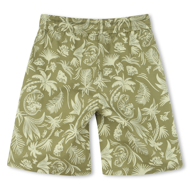 Printed cotton Bermuda shorts BOSS 
                        BOY