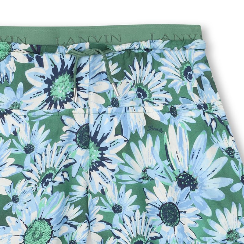 PRINTED BERMUDA SHORTS LANVIN 
                        GIRL