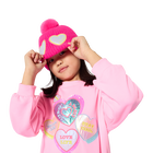 Soft novelty yarn beanie BILLIEBLUSH 
                    GIRL