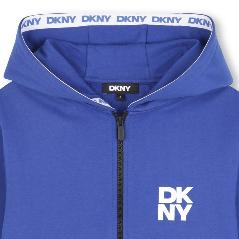 Hooded cardigan DKNY 
                        BOY