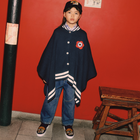 Pleated panelled jeans KENZO KIDS 
                    GIRL