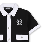 Short-sleeved cardigan KARL LAGERFELD KIDS 
                    GIRL
