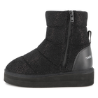 Sequined textile ankle boot KARL LAGERFELD KIDS 
                    GIRL