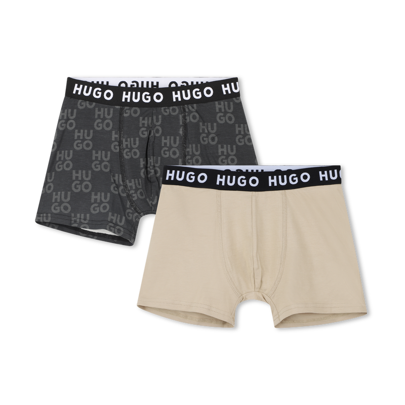 Pack of 2 boxer briefs HUGO 
                        BOY