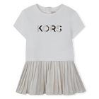Short sleeve dress MICHAEL KORS 
                    GIRL