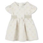 Formal jacquard dress KARL LAGERFELD KIDS 
                    GIRL