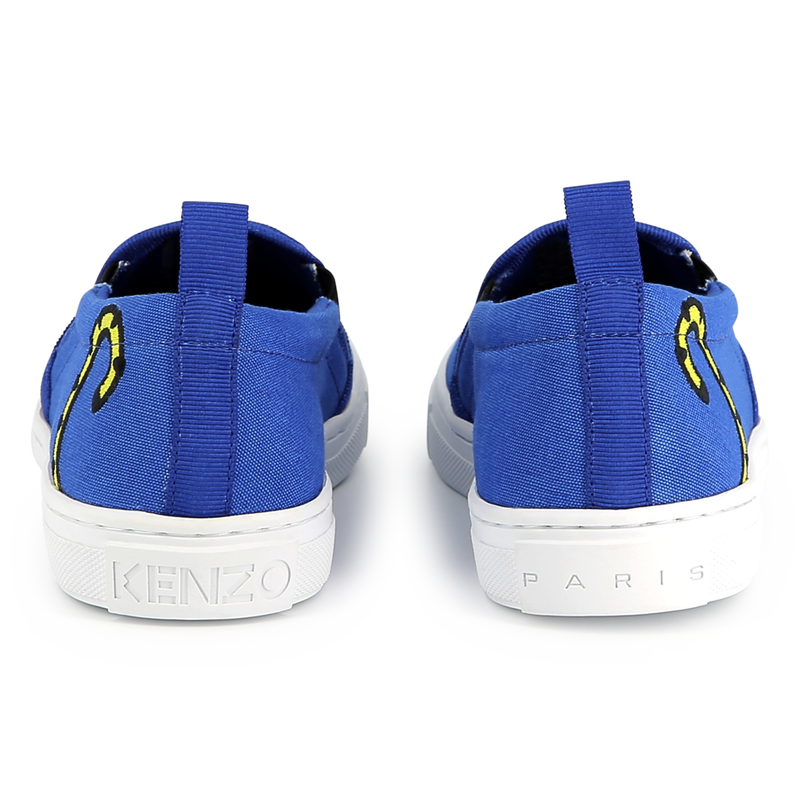 Elasticated canvas trainers KENZO KIDS 
                        UNISEX