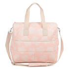 Quilted diaper bag in printed poplin KENZO KIDS 
                    UNISEX