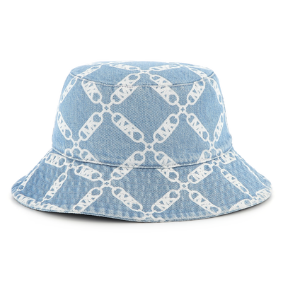 Illustrated denim bucket hat MICHAEL KORS GIRL