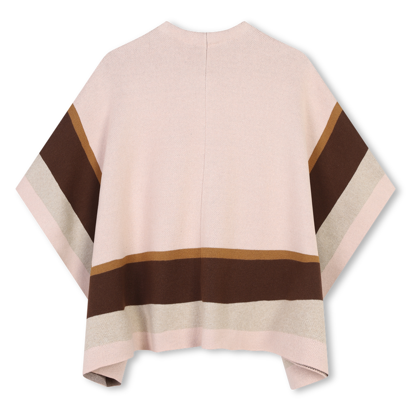 Multicolored Striped Cape CHLOE 
                        GIRL