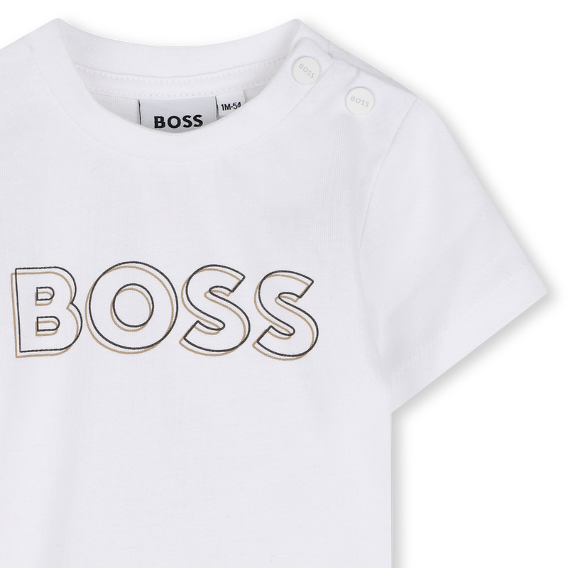 T-shirt + trousers + cardigan set BOSS 
                        BOY